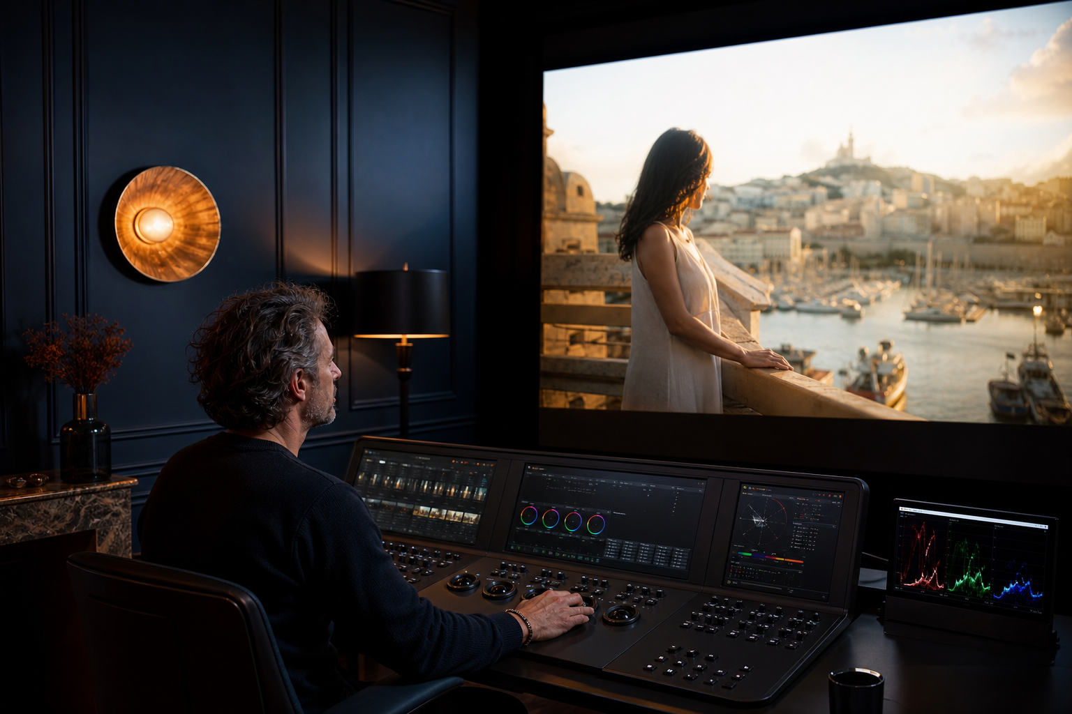 Étalonnage vidéo professionnel